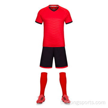 100% polyester football shirt pasadyang unisex soccer jersey